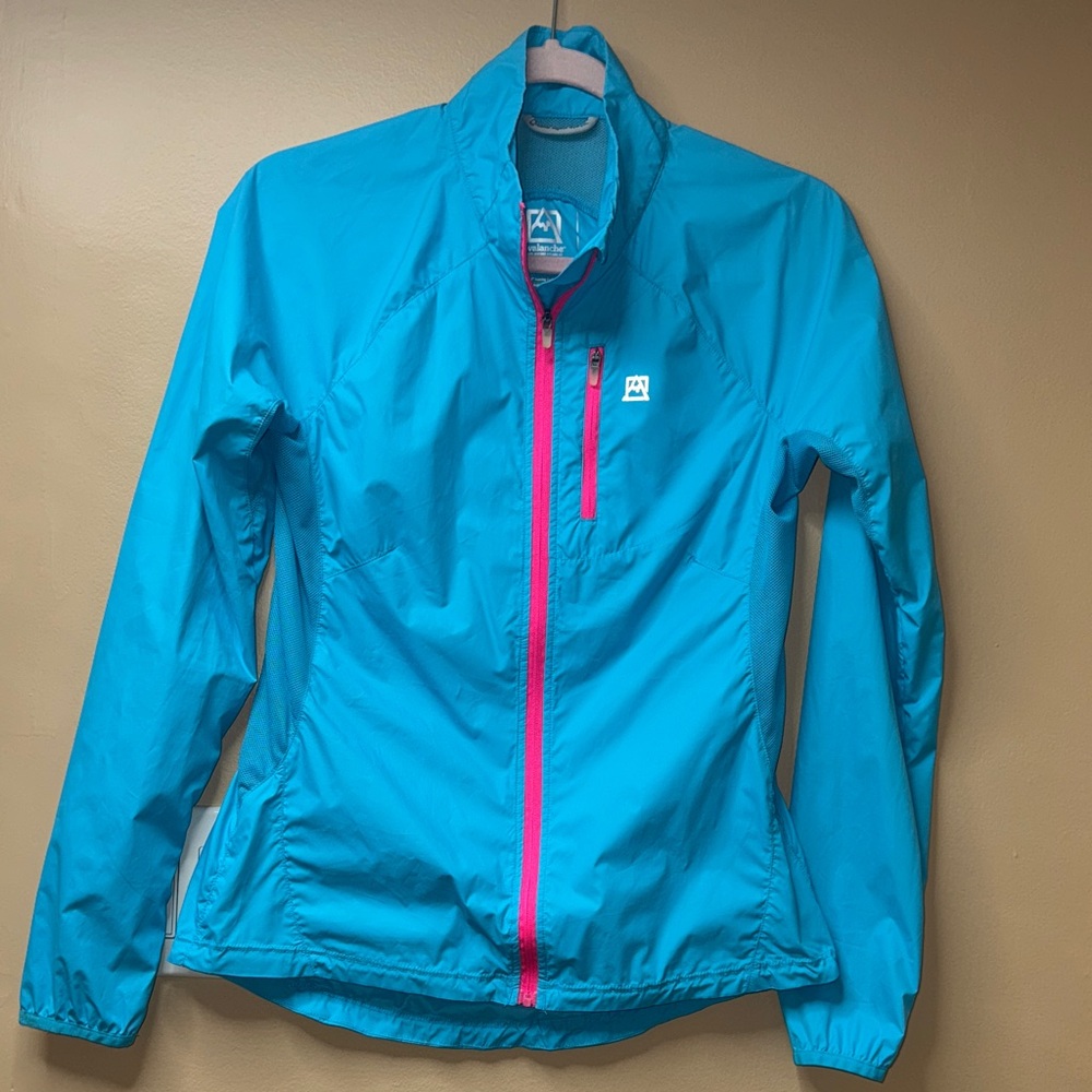 Avalanche Women's Lightweight Weathershield Windbreaker with Pink Zipper